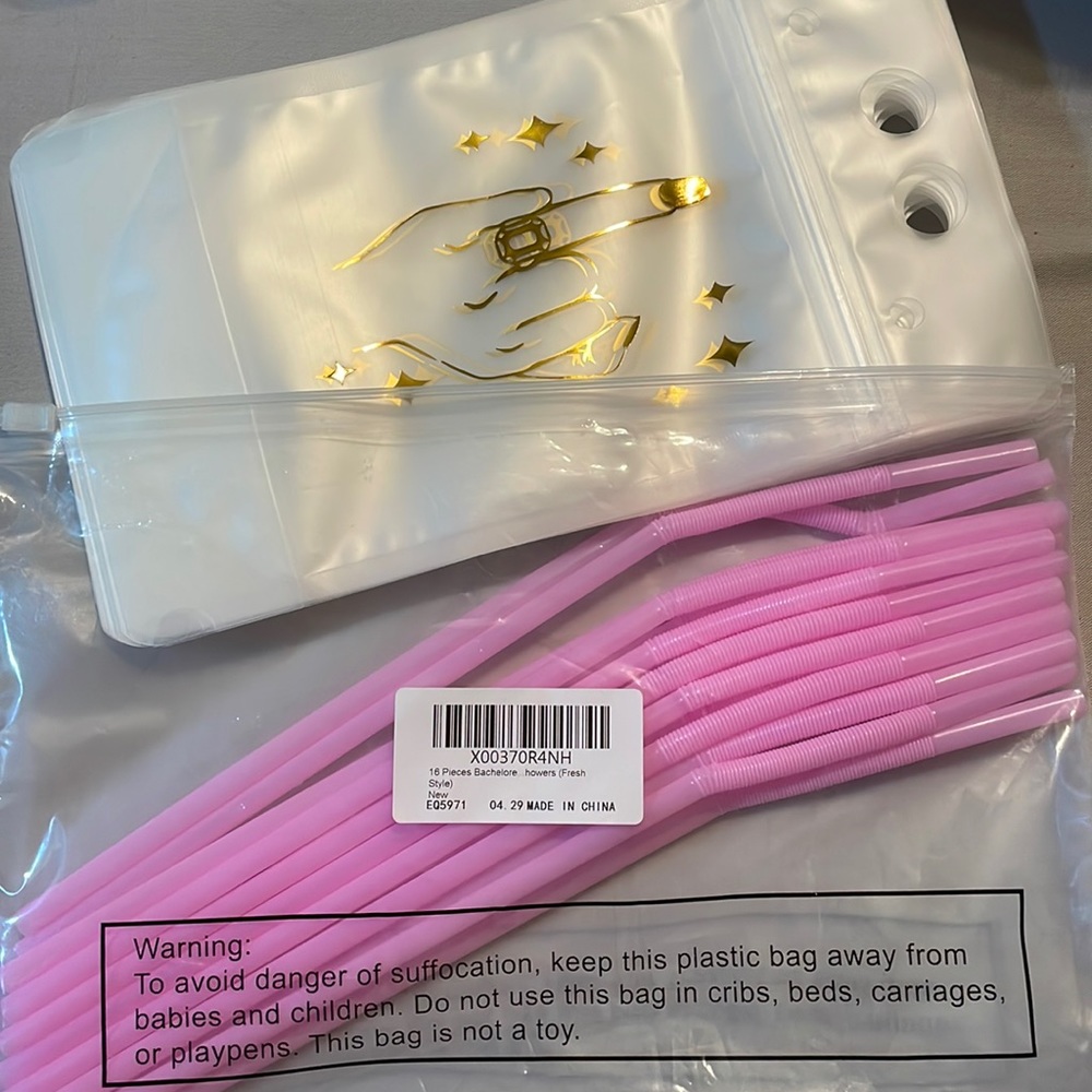 New-Drink Pouches for Bachelorette